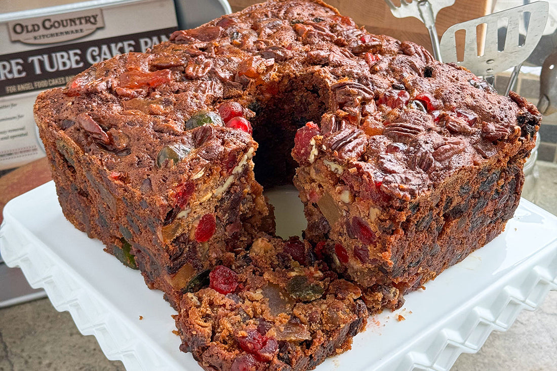 Old Fashioned Dark Fruit Cake
