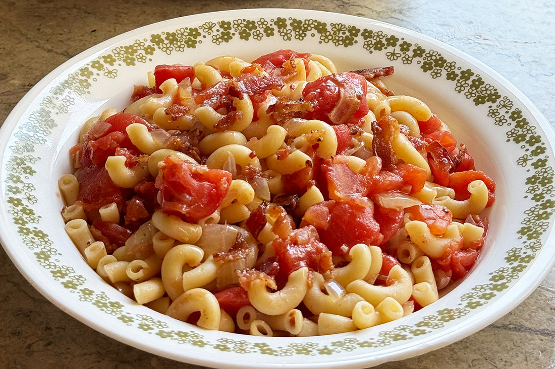 Macaroni and Tomatoes