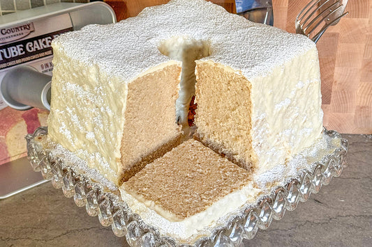Mile High Eggnog Pound Cake