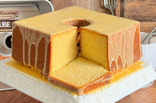 Mile High Passion Fruit Pound Cake