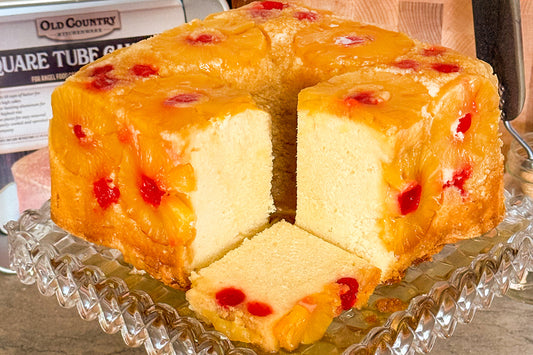 Mile High Pineapple Upside Down Pound Cake