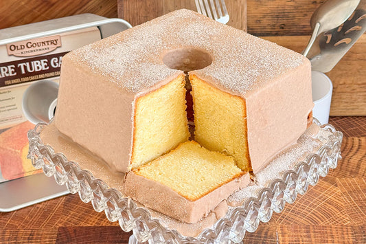 Mile High Snickerdoodle Pound Cake