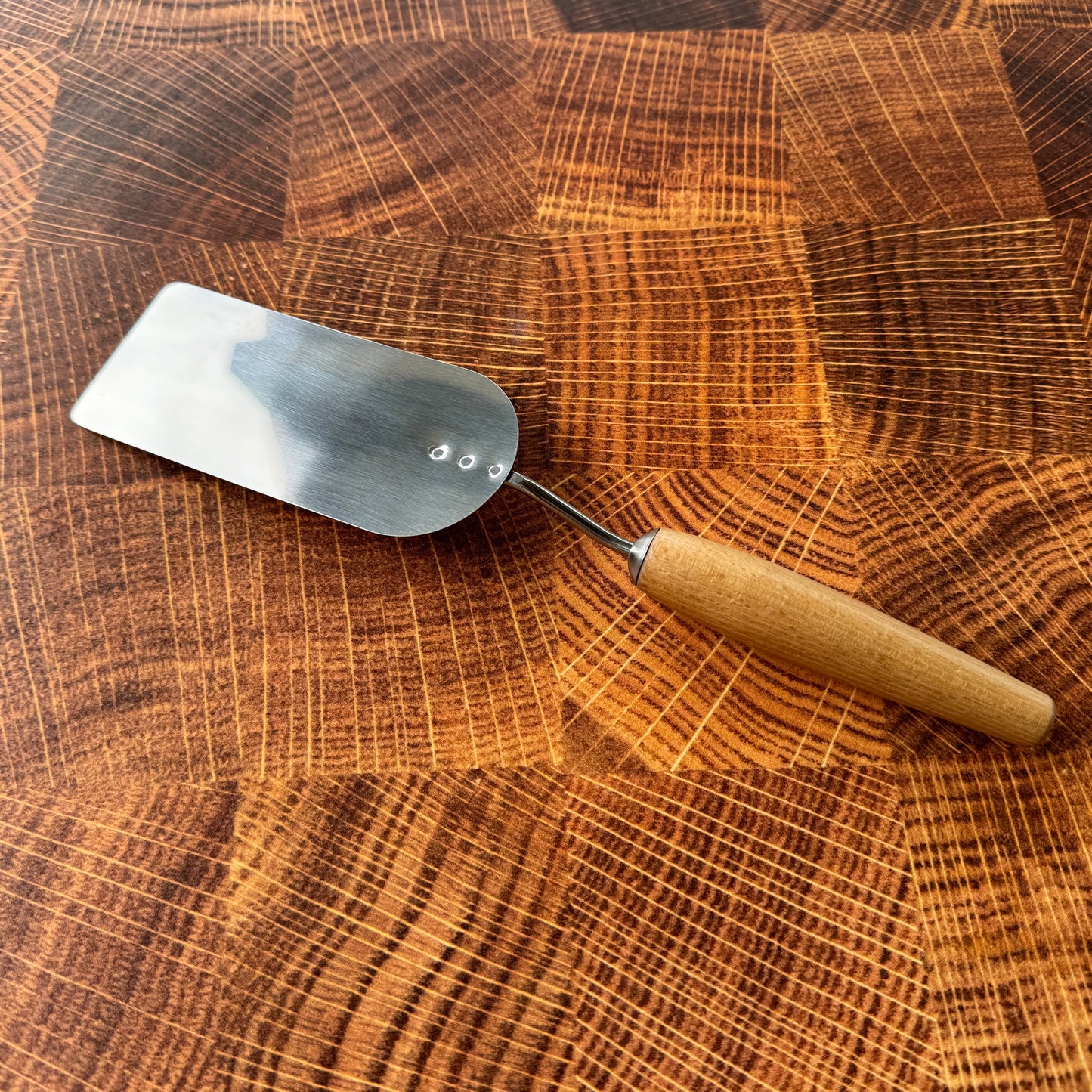 Stainless Steel Spatula with Wood Handle