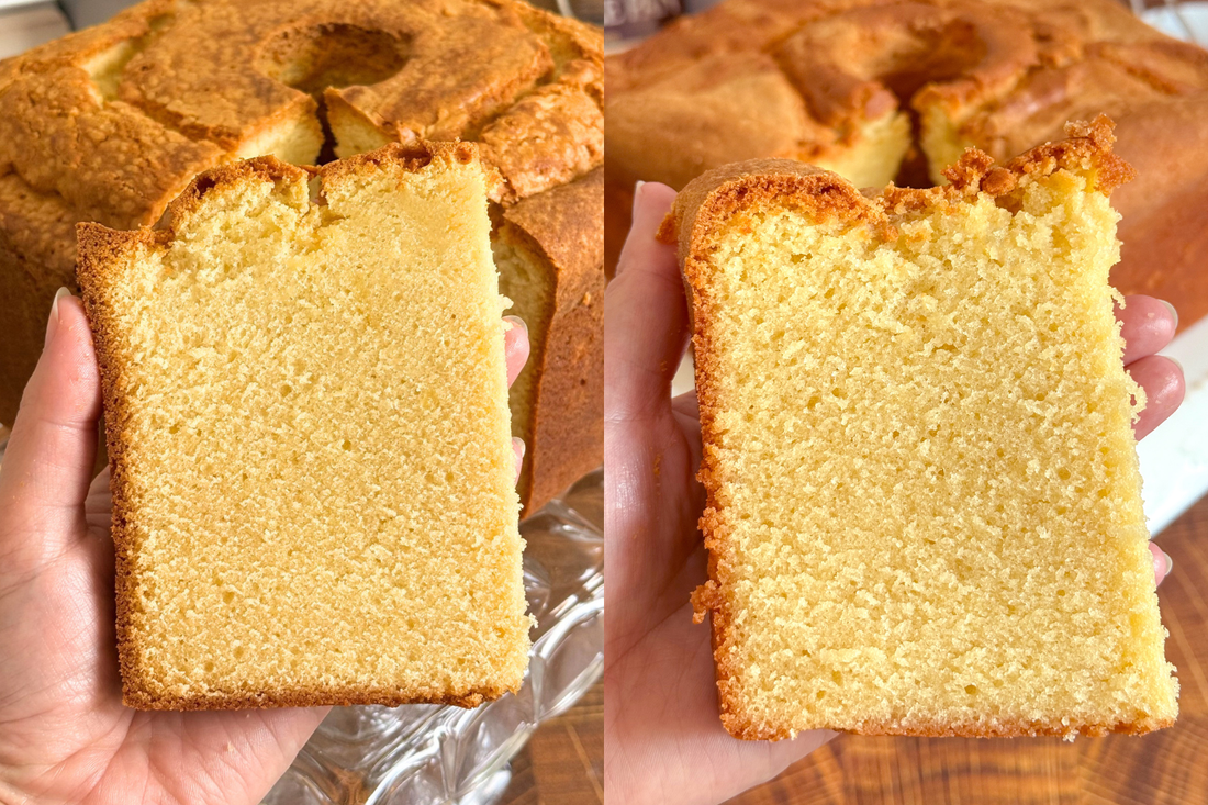 Using Powdered Sugar vs Granulated Sugar in Pound Cakes