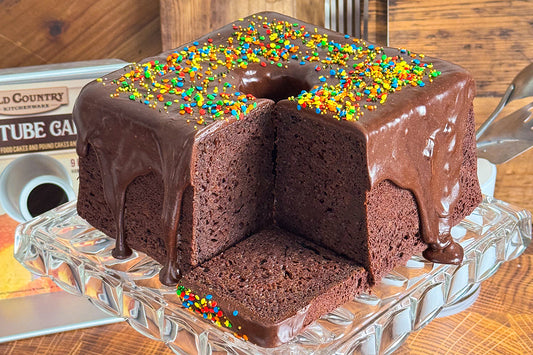Mile High Chocolate Boxed Mix Cake