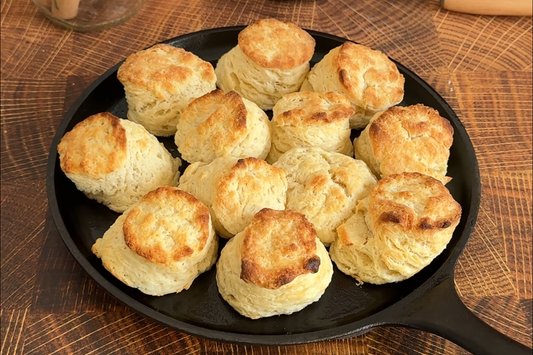 Flaky Grated Butter Biscuits