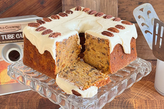 Mile High Carrot Pound Cake