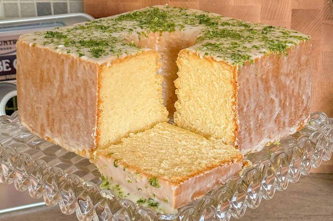 Mile High Key Lime Pound Cake