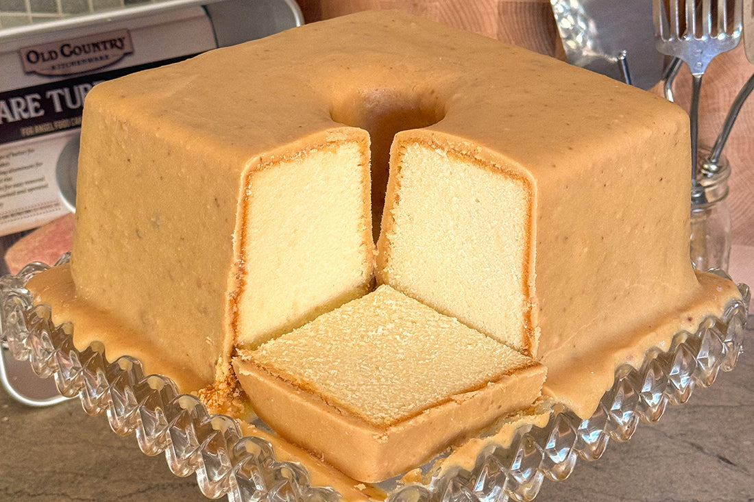 Mile High Lemon Cream Cheese Pound Cake