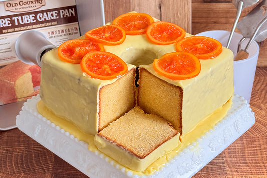 Mile High Orange Pound Cake