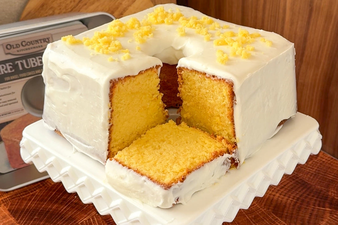 Mile High Pineapple Jell-O Pound Cake
