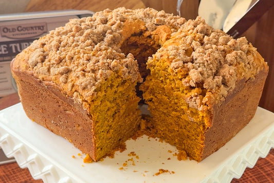 Mile High Pumpkin Crumb Cake