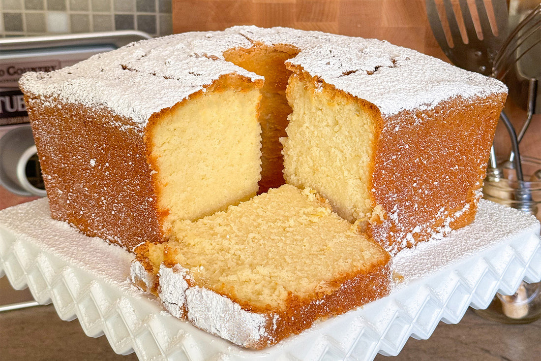 Mile High Ritz Carlton Lemon Pound Cake