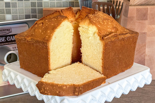 Mile High Cream Cheese Pound Cake