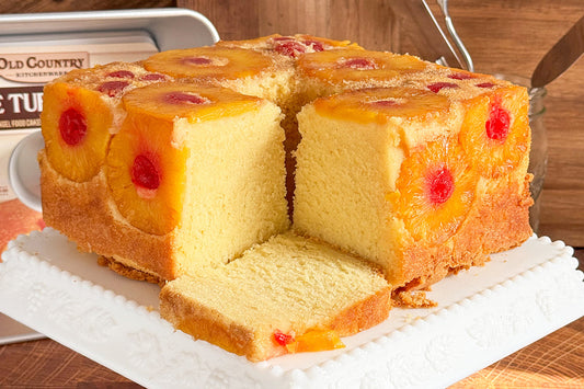 Mile High Pineapple Upside Down Pound Cake