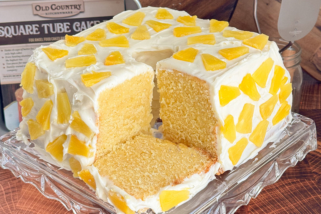 Moist Pineapple Cake