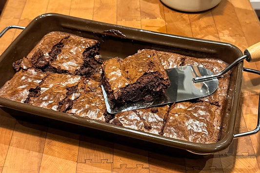 Crackly Top Brownies