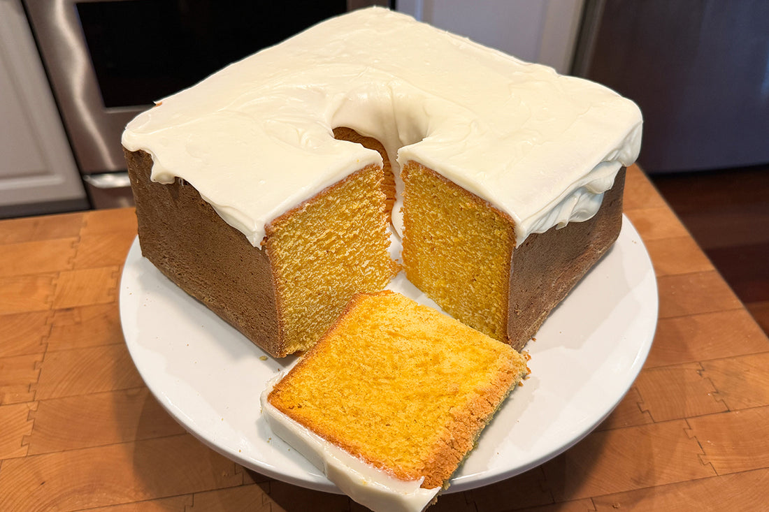 Mile High Pumpkin Pound Cake