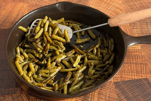 Skillet Fried Green Beans