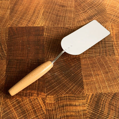 Stainless Steel Spatula with Wood Handle