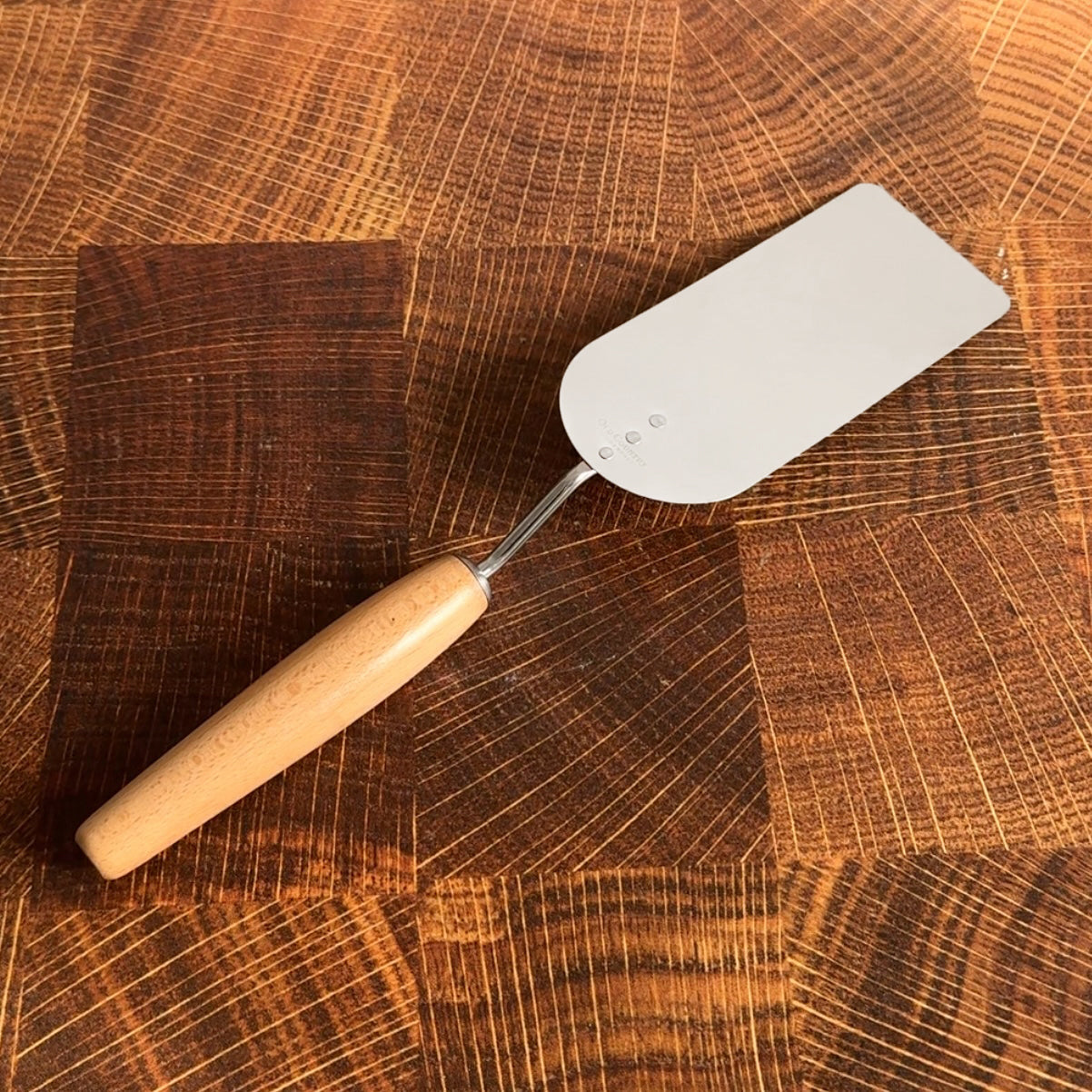Stainless Steel Spatula with Wood Handle